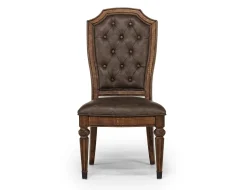 Durango Dining Table & 4 Side Chairs In Fawn