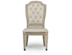 Durango Dining Table, 6 Chairs & 2 Arm Chairs In Fawn