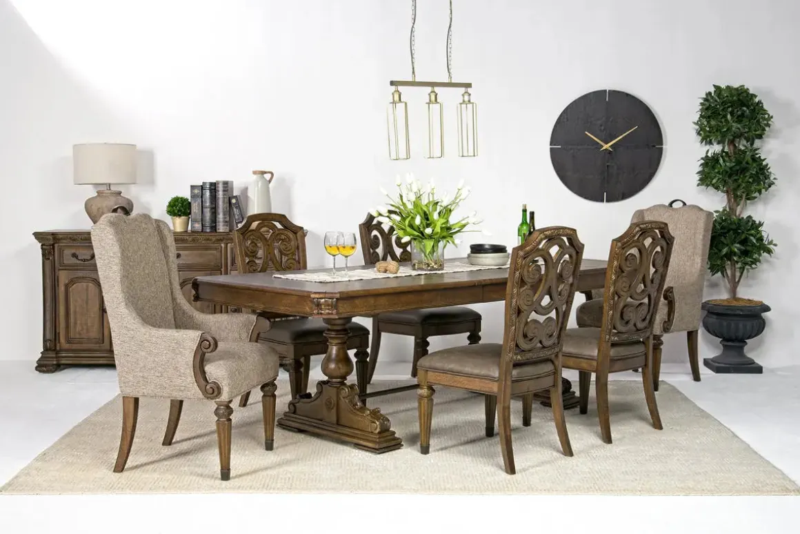 Durango Dining Table In Fawn