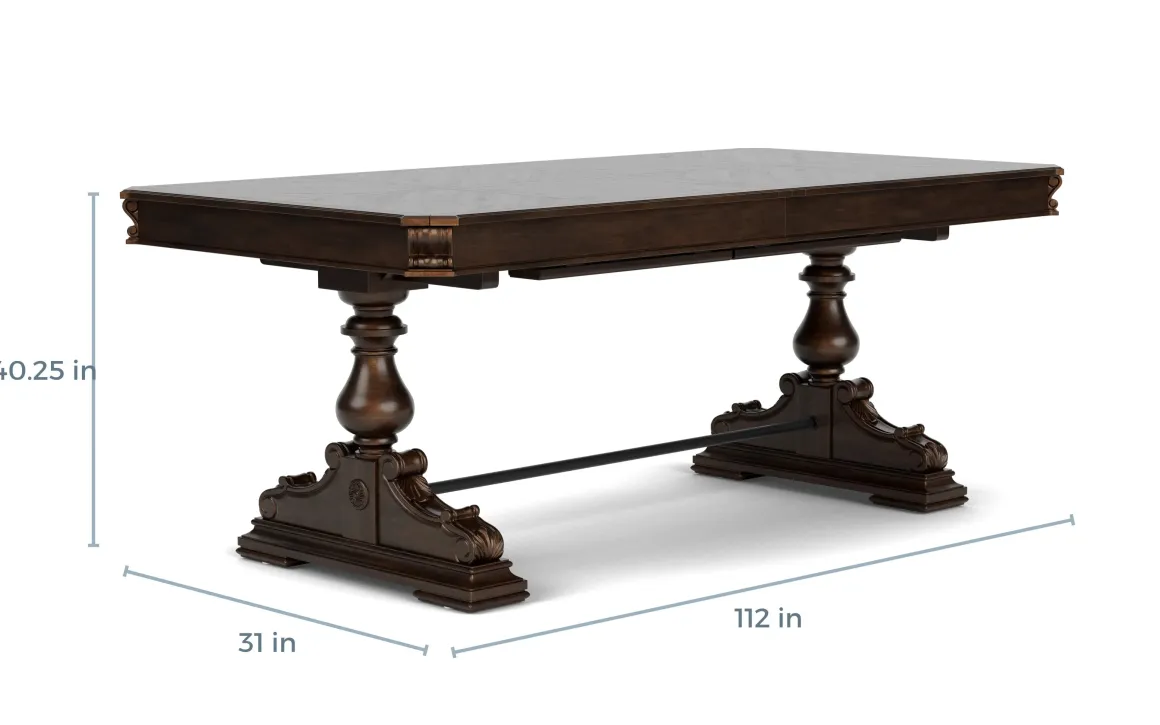 Durango Dining Table In Fawn