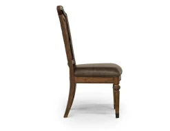 Durango Side Chair In Fawn, Upholstered