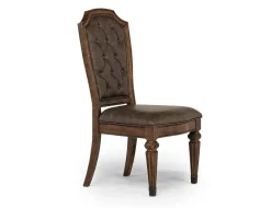Durango Side Chair In Fawn, Upholstered