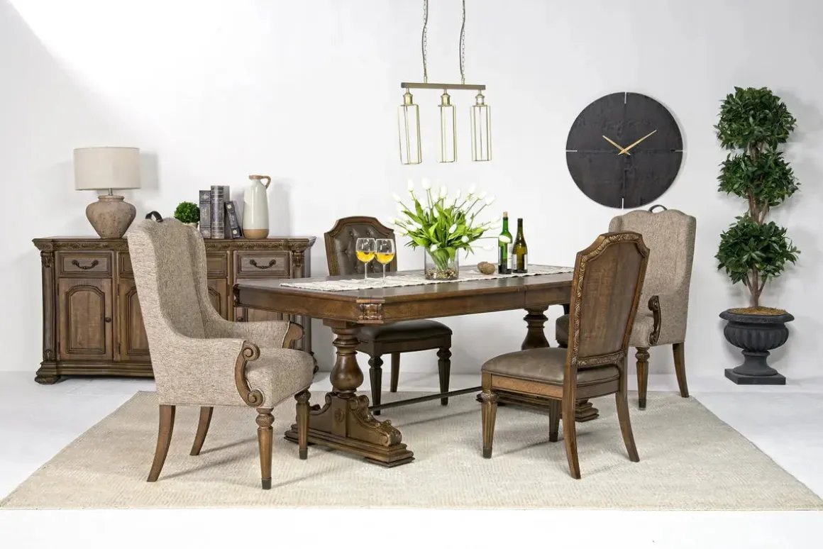 Durango Upholstered Arm Chair In Willadeene