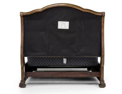 Durango Upholstered Sleigh Bed In Fawn, Queen