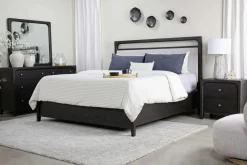 Easton Upholstered Bed In Natural, Ca King