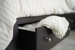 Easton Upholstered Storage Bed In Natural, Ca King