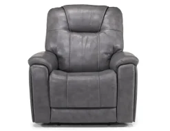 Echo 3 Power Recliner In Rainier Storm Leather