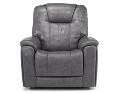 Echo 3 Power Theater Recliner W/ Immersive Sound In Rainier Walnut Leather