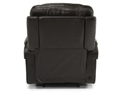 Echo 3 Power Theater Recliner W/ Immersive Sound In Rainer Storm Leather