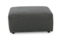 Edenfield Oversized Ottoman In Charcoal