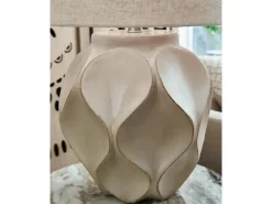 Edselham Table Lamp In Cream