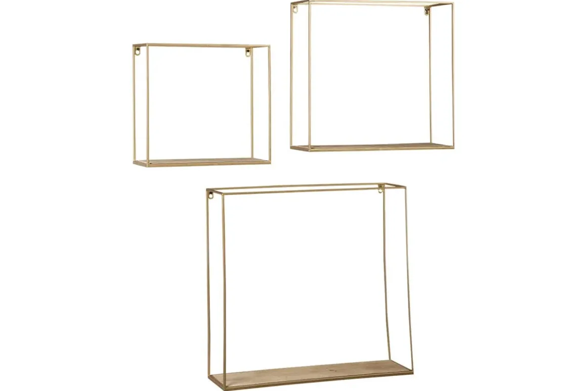 Efharis Wall Shelves, Set Of 3