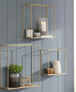 Efharis Wall Shelves, Set Of 3