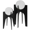 Ellianna Sculpture In Black, Set Of 2