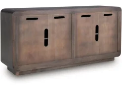 Elliston Media Console In Espresso Brown