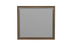 Elm Mirror In Brown