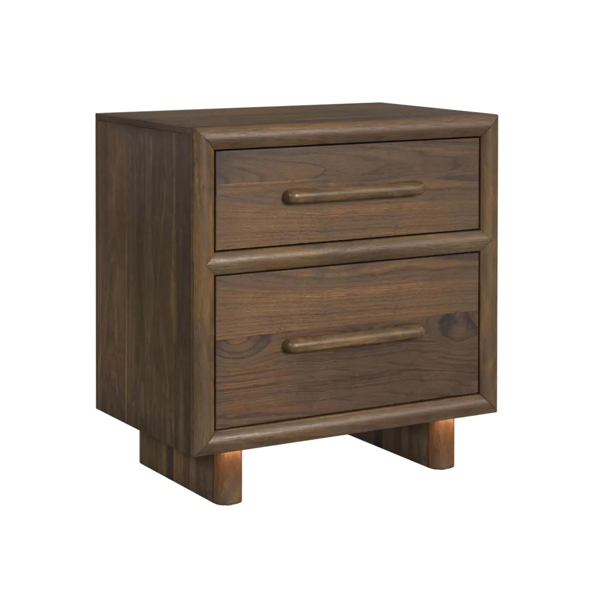 Elm Nightstand In Brown
