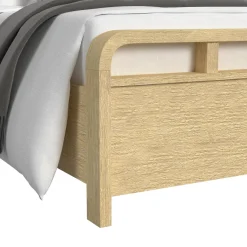 Emberly Panel Bed In Natural, Twin