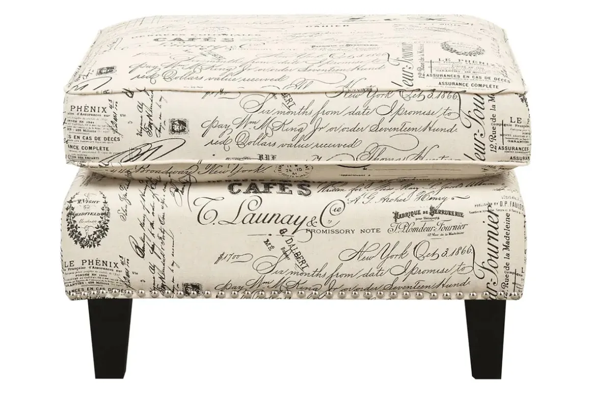 Emery Ottoman In French Script