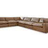 Emillia 6 Piece Sectional In Caramel