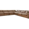 Emillia 7 Piece Sectional In Caramel