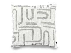 Emmy Accent Pillow In Brown Leather