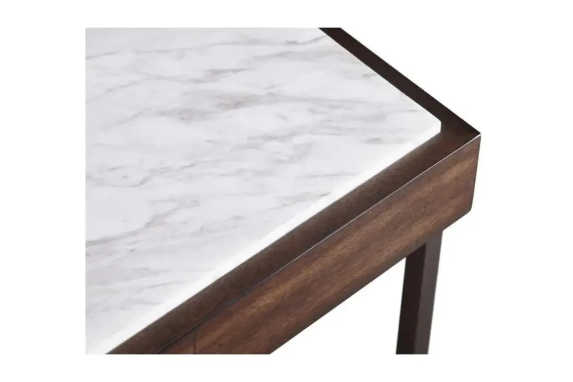 Ennis Sofa Table In Brown Sable