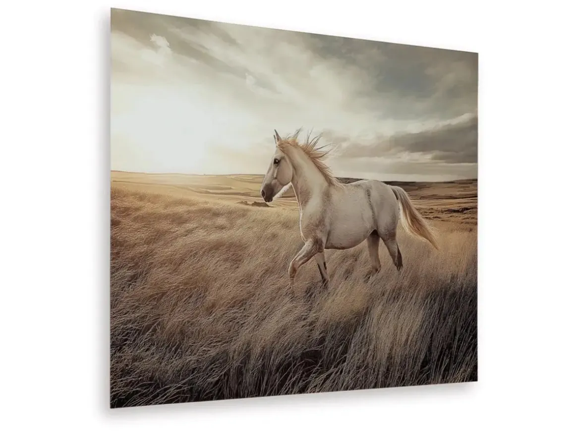 Errolville Horse On Glass Wall Art