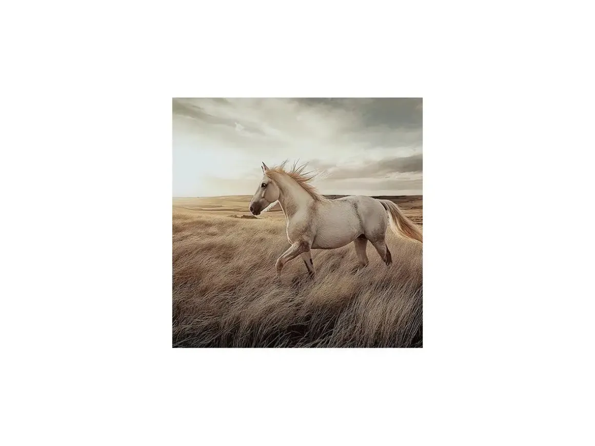 Errolville Horse On Glass Wall Art