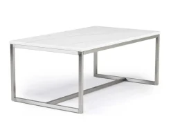 Esme Round Coffee Table In Snowfall