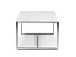 Esme Round Coffee Table In Snowfall