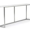 Esme Sofa Table In Snowfall