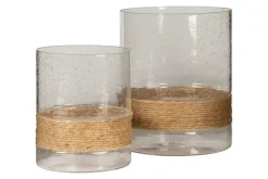 Eudocia Candle Holders, Set Of 2
