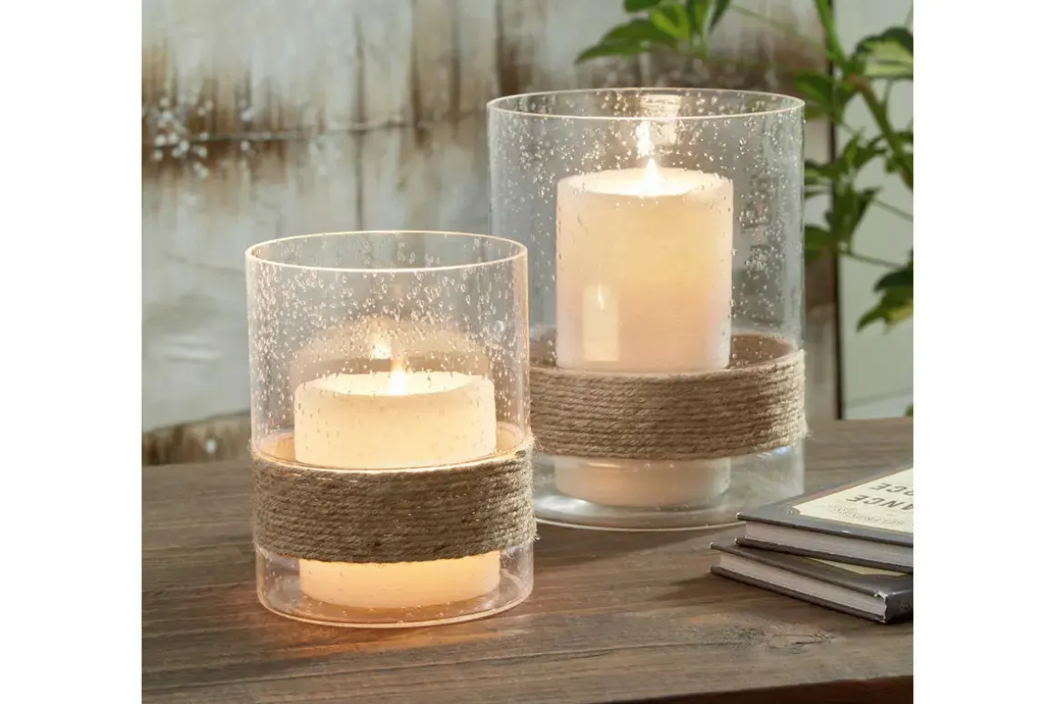 Eudocia Candle Holders, Set Of 2