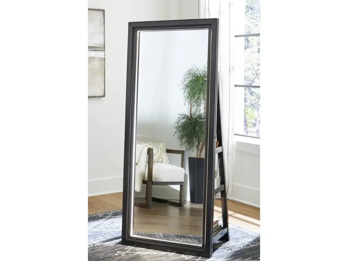 Evesen Accent Mirror In Black