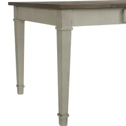 Farmington Dining Table In Medium Brown/Washed Stone