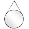 Faux Accent Mirror In Black