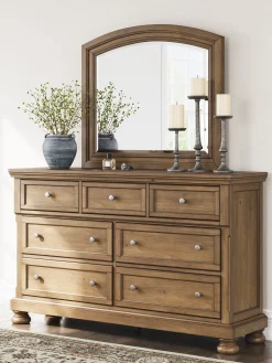 Feddinger Dresser In Medium Brown