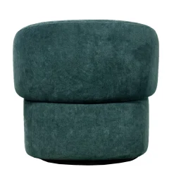 Finley Swivel Chair In Rust