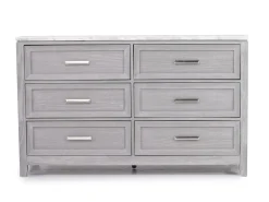 Fiona Dresser In Mist Gray