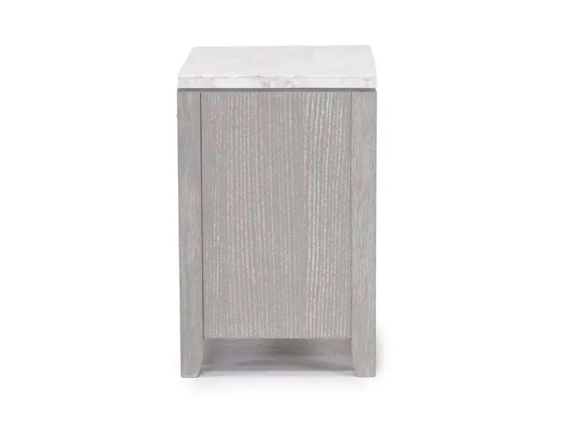Fiona Nightstand In Mist Gray