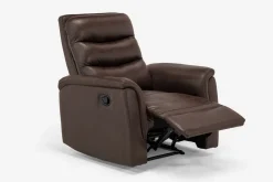 Forte Recliner In Dark Brown