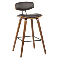 Fox Counter Height Stool In Brown