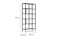 Frankwell Tall Bookcase In Brown