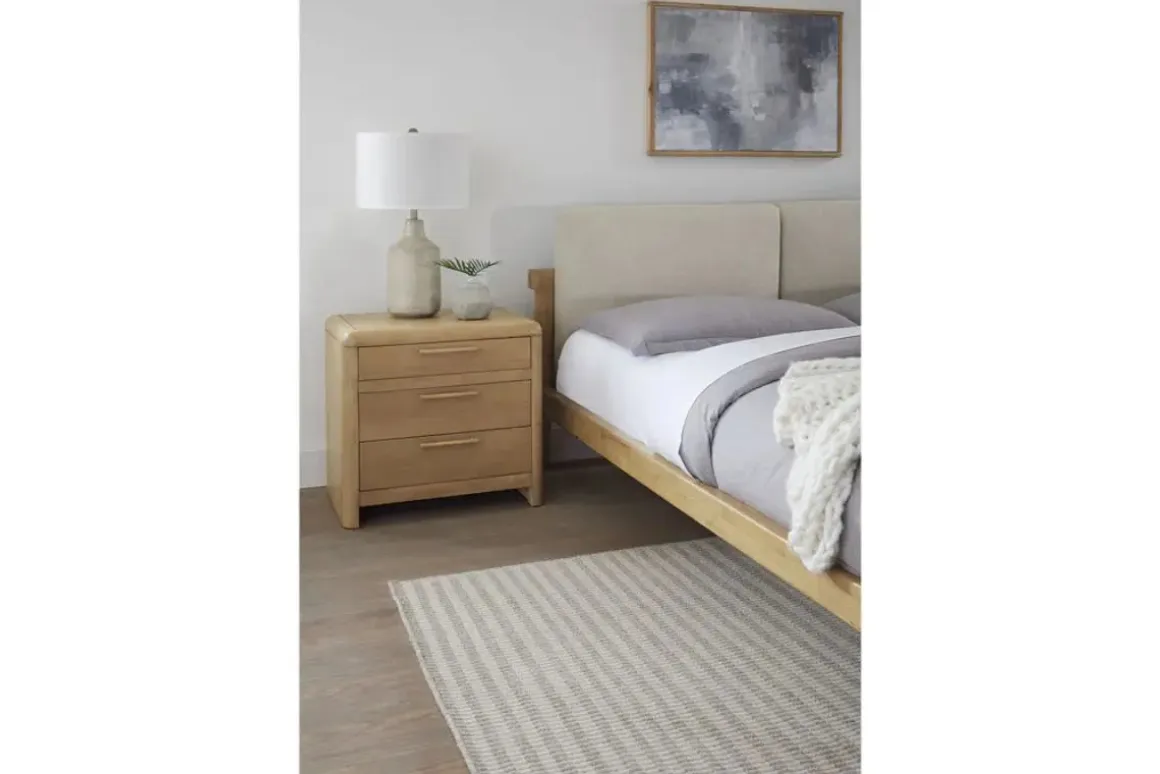 Furano Nightstand In Ginger