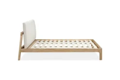 Furano Upholstered Bed In Ginger, Full