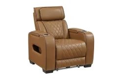 Gallington 2 Power Recliner In Brown
