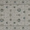 Gatsby Regent Rug In Ivory & Green, 5’ X 7’