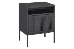 Gemma Usb Nightstand In Gray