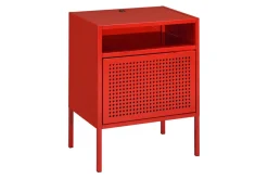 Gemma Usb Nightstand In Gray